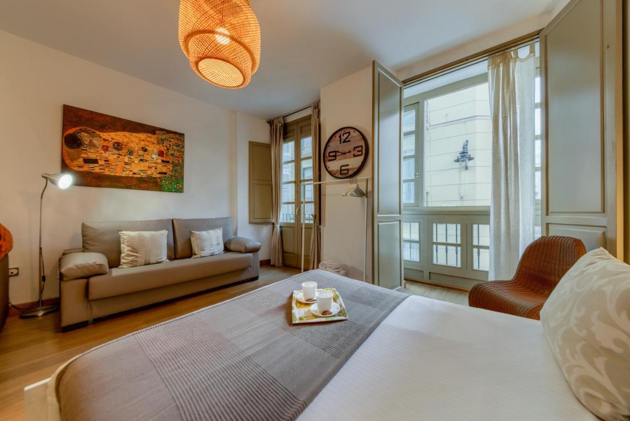 מאלגה Lyrioshomes Apartamento Estudio La Biznaga מראה חיצוני תמונה